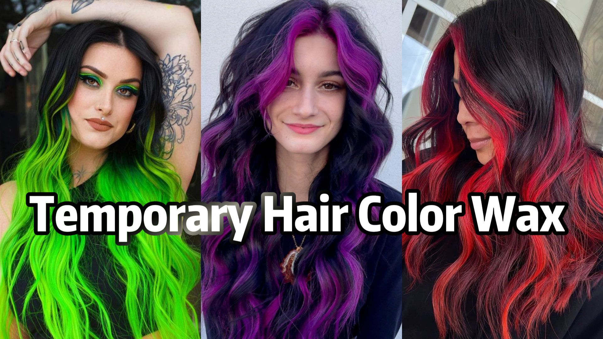 Amazon.com : Acomler Temporary Hair Color Wax, Kids Women Brown